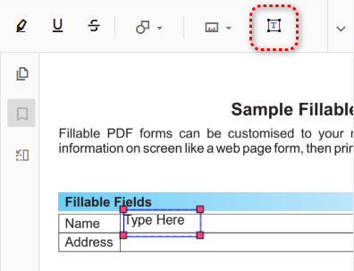 Insert and Resize Textbox