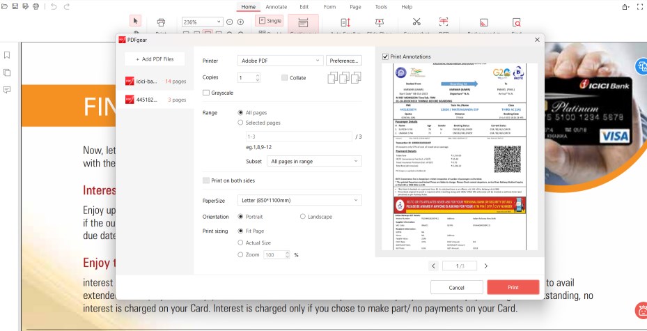 Batch Print PDF Files