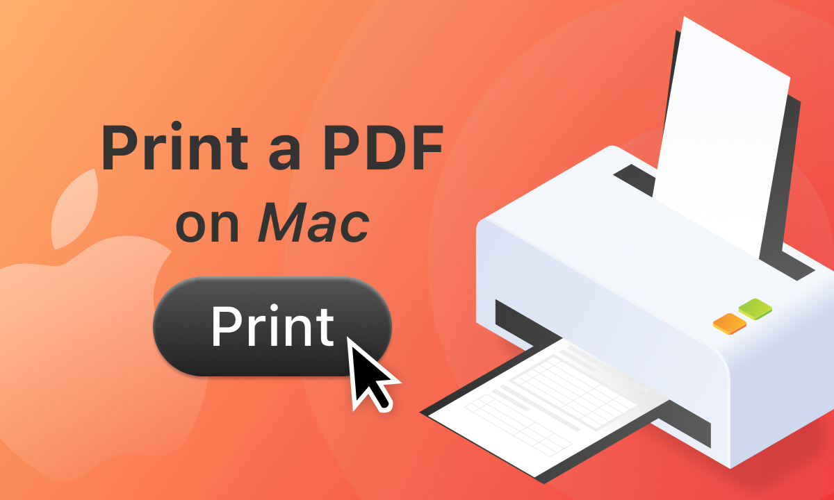 How To Print a PDF on Mac