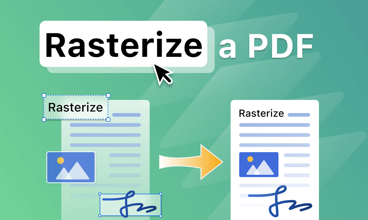 How to Rasterize a PDF