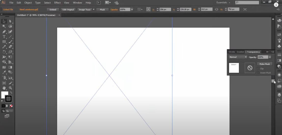 Import PDF to Illustrator