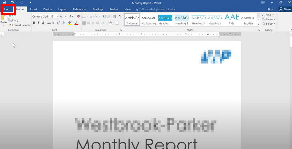 Open a Document in Microsoft Word