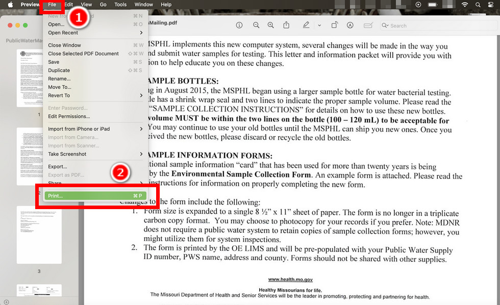 Open a File in Preview