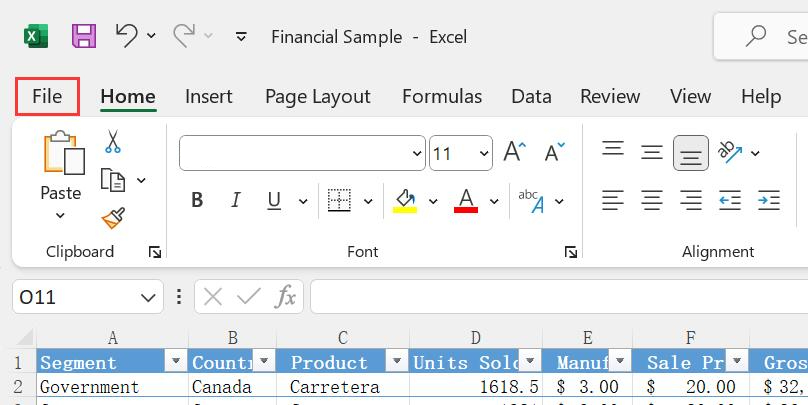 Open File Management