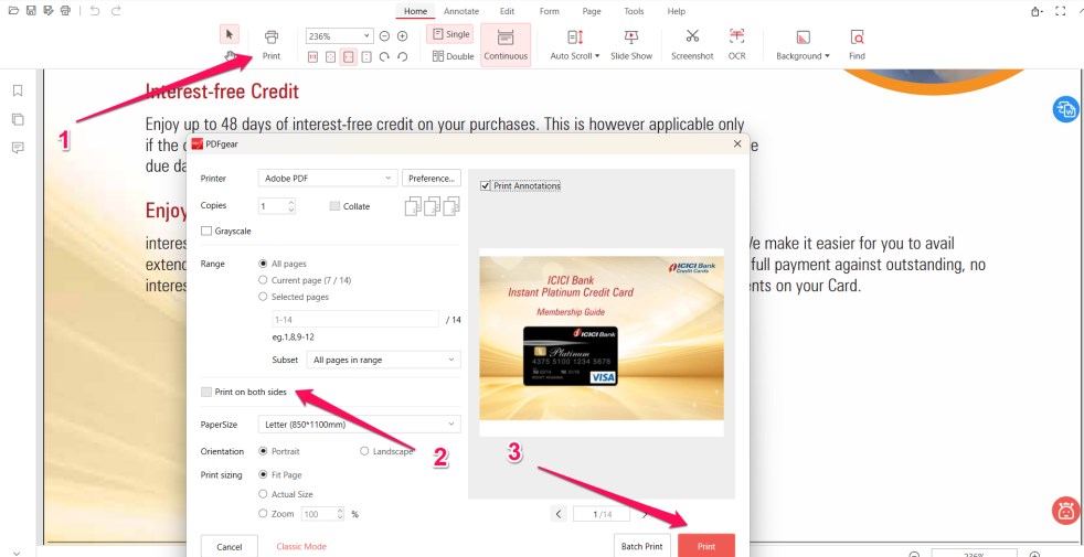 Print Double Sided PDF on Mac