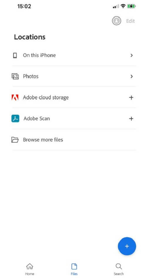 Select a PDF File to Open with Acrobat Reader