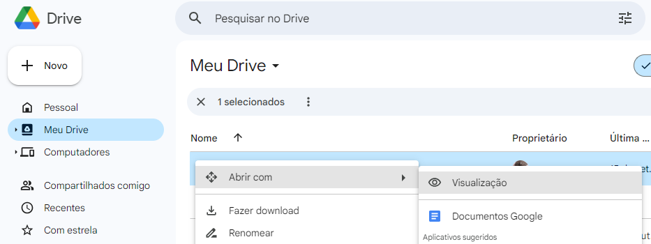 Google Drive – Converter Foto em PDF Grátis no PC e Celular