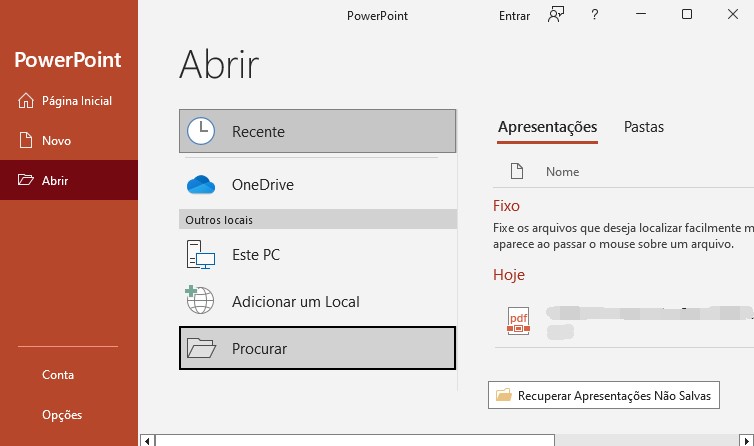 como transformar pdf em powerpoint