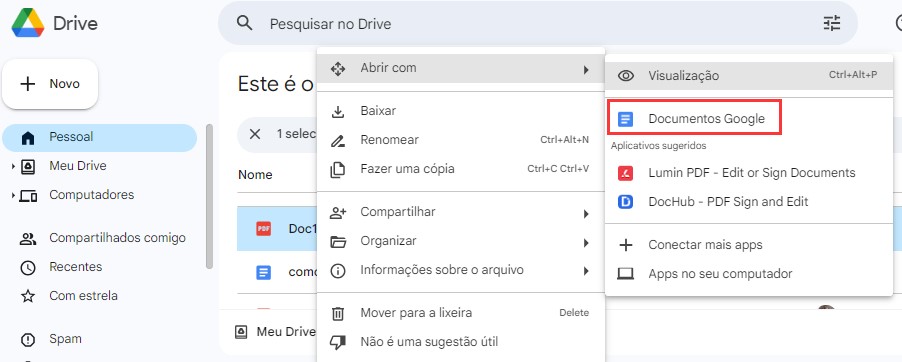 como diminuir tamanho de pdf