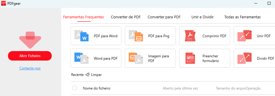 Abrir Arquivo PDF no PDFgear