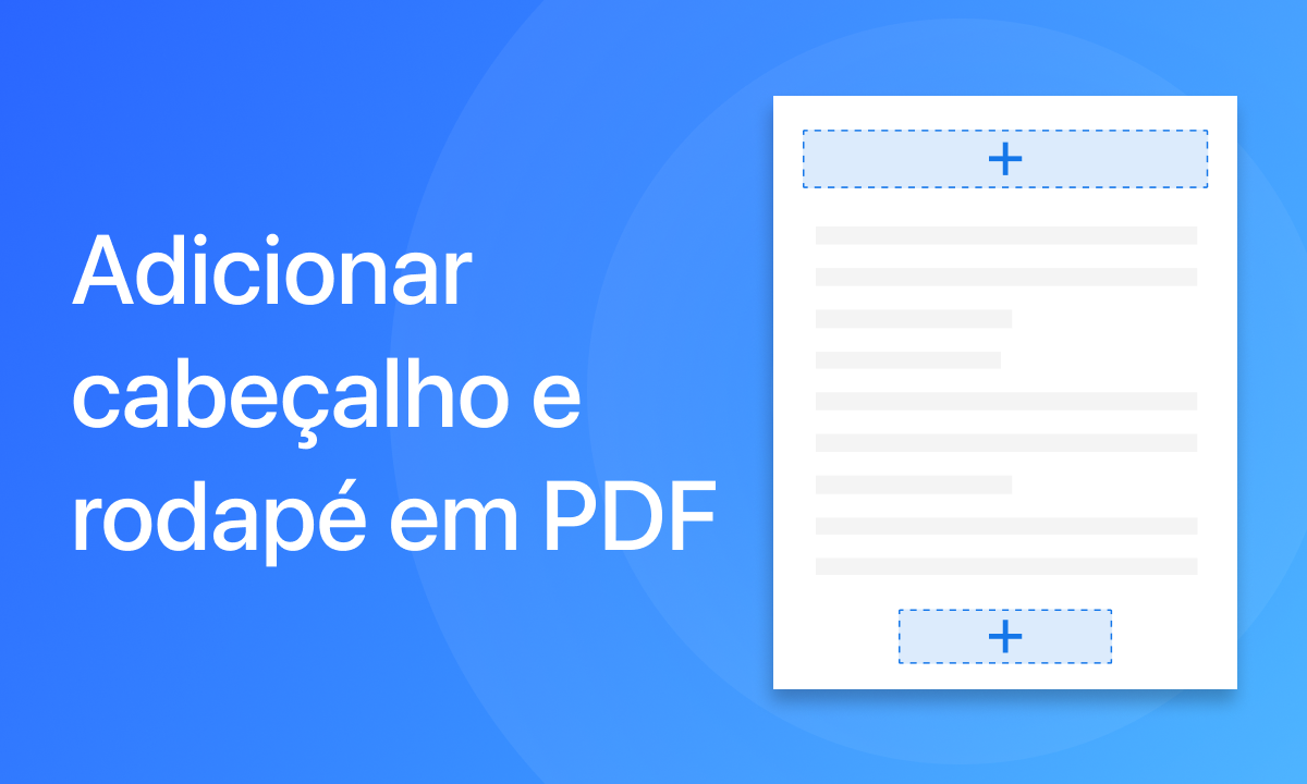 Adicionar cabeçalho e rodapé em PDF 