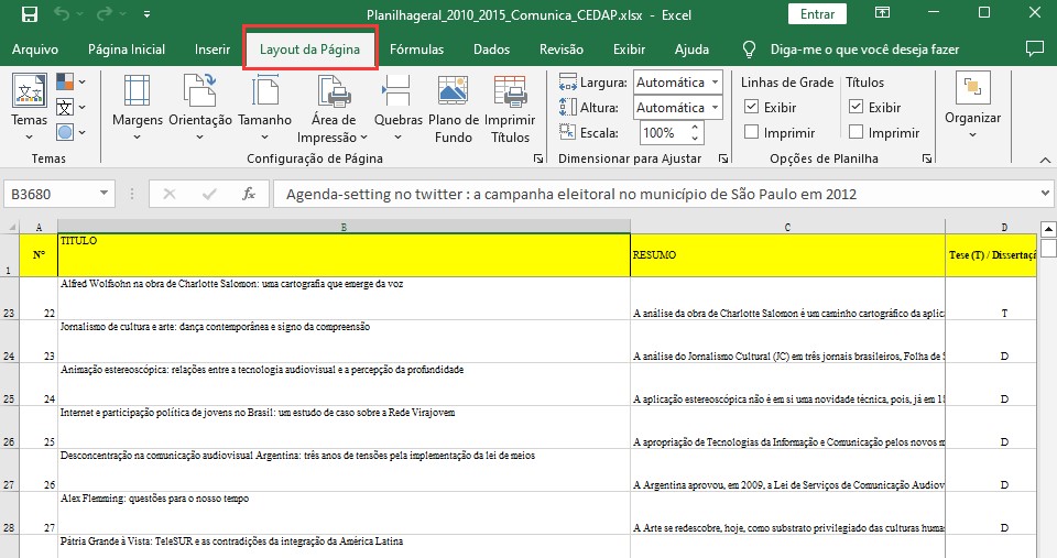 como salvar excel em pdf sem cortar