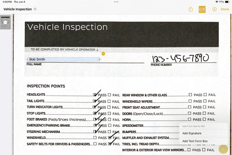 Recurso de Preenchimento Automático da Apple