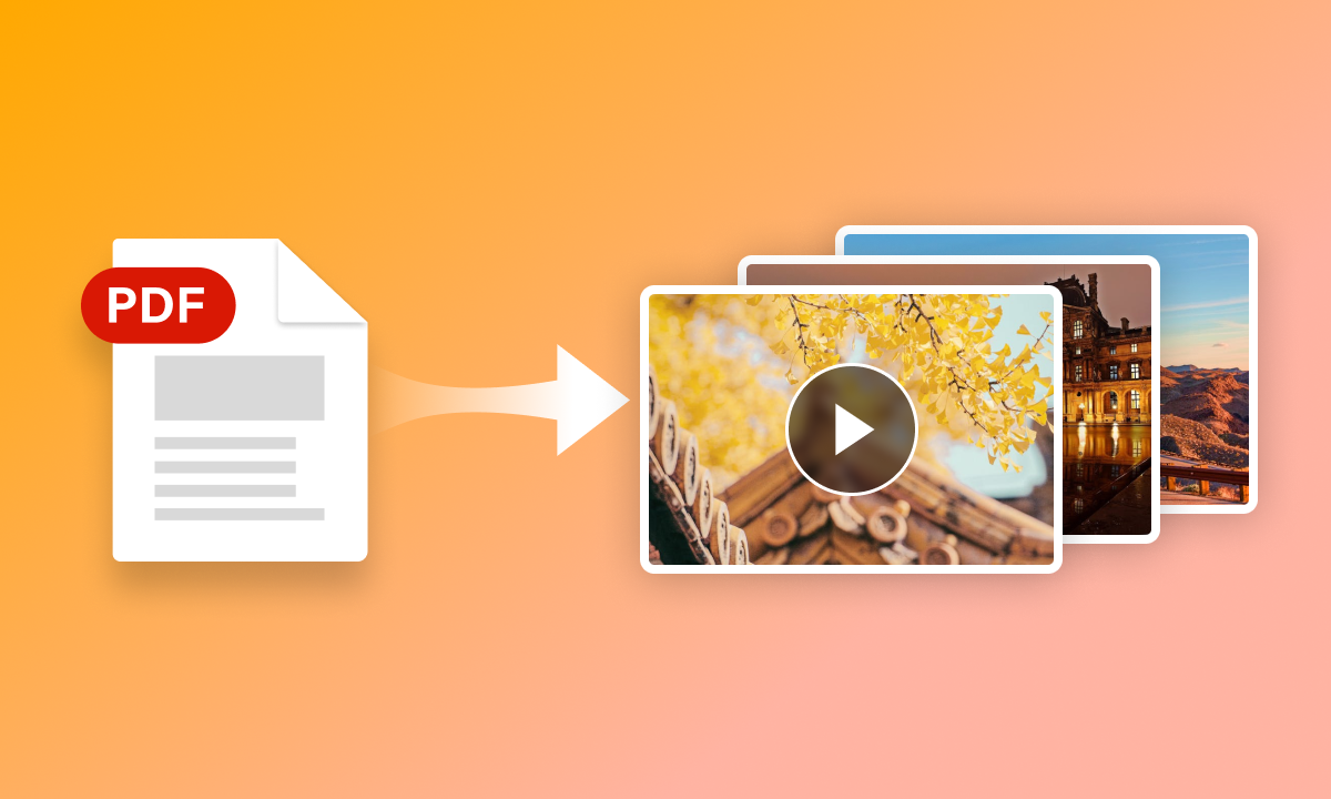 Apresentar um PDF como uma apresentação de slides