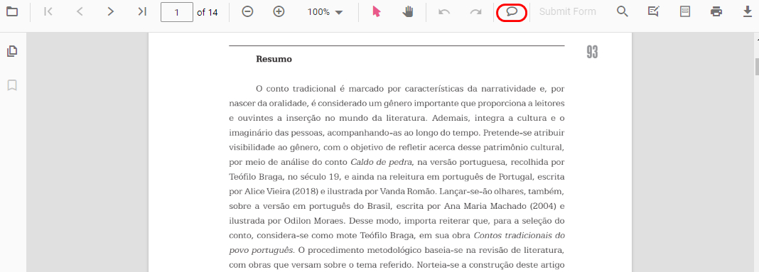 Adicionar Comentários ao Documento PDF no PDFgear