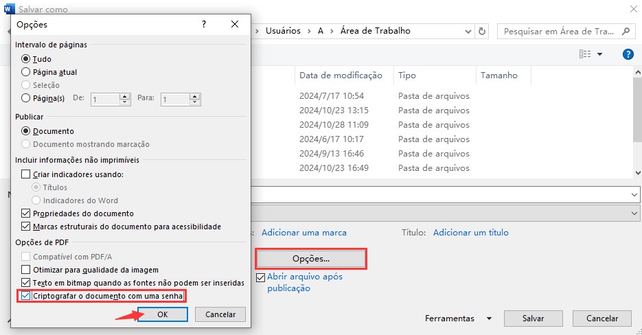 proteger pdf com senha