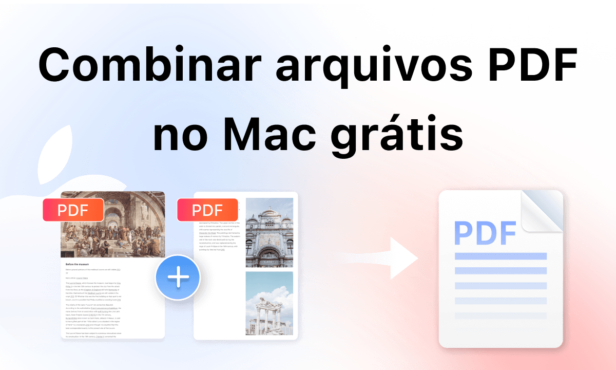 Como mesclar arquivos PDF no Mac