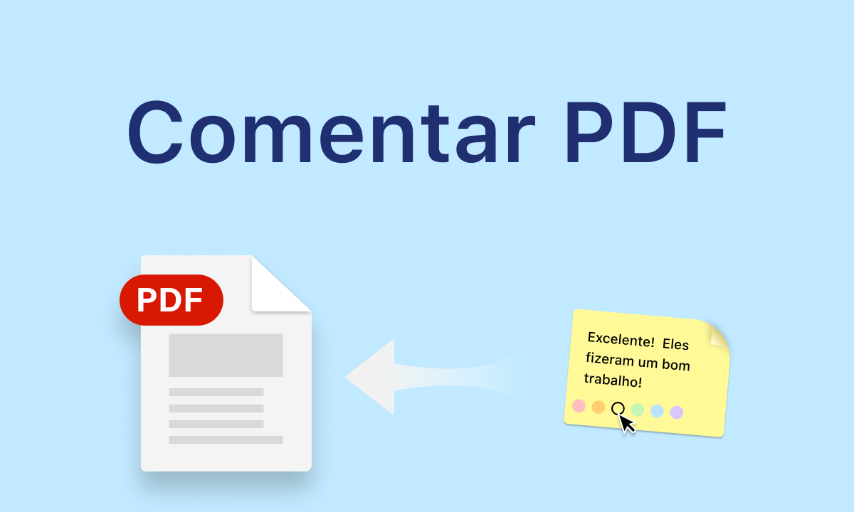 Como comentar e marcar um PDF