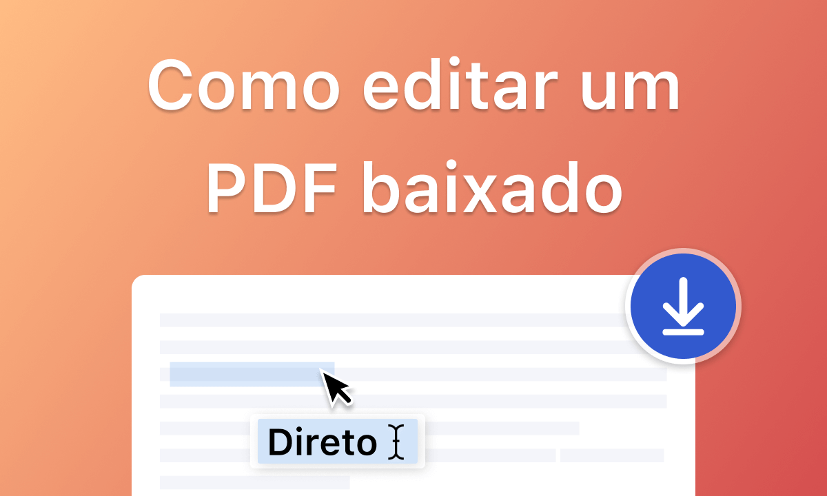 Como Editar um PDF Baixado