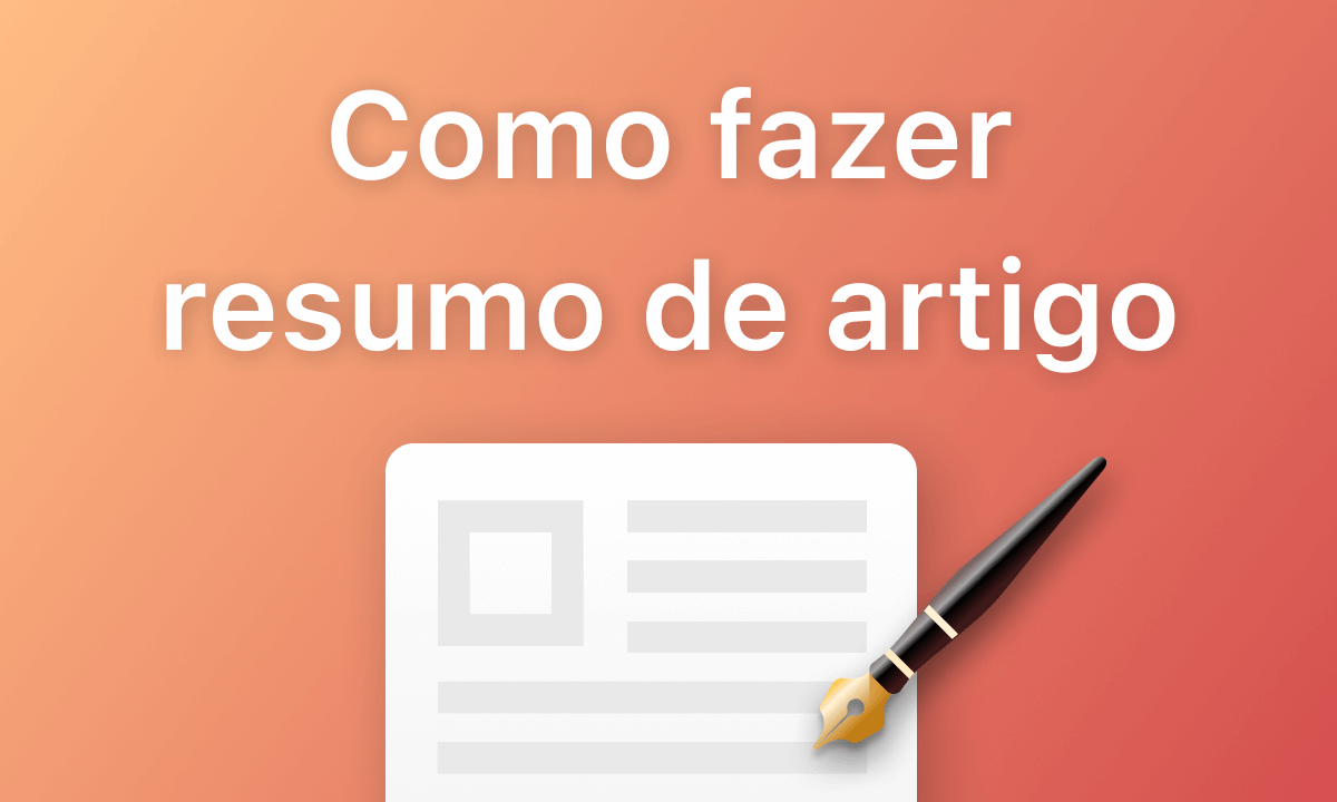 Como resumir um artigo