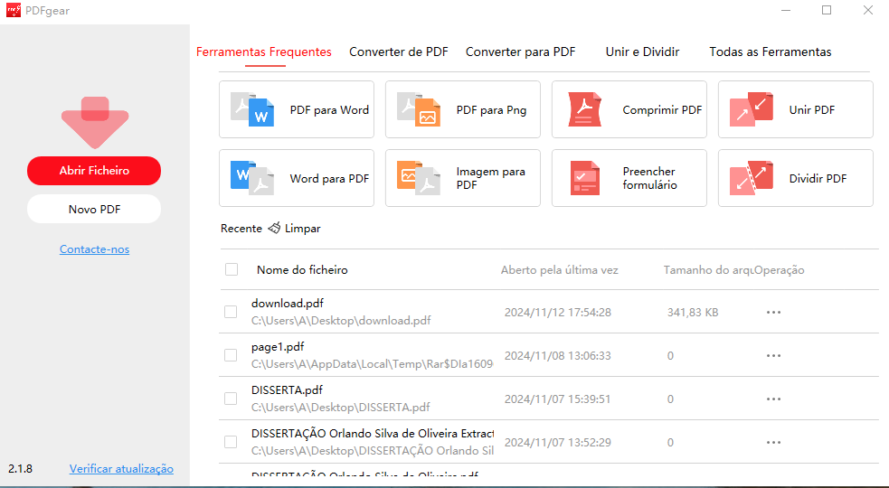 adicionar cabecalho e rodape pdf