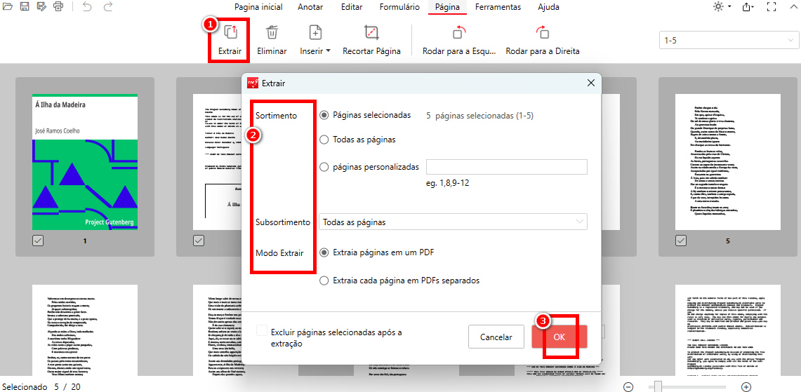 Personalizar as Configurações Detalhadas