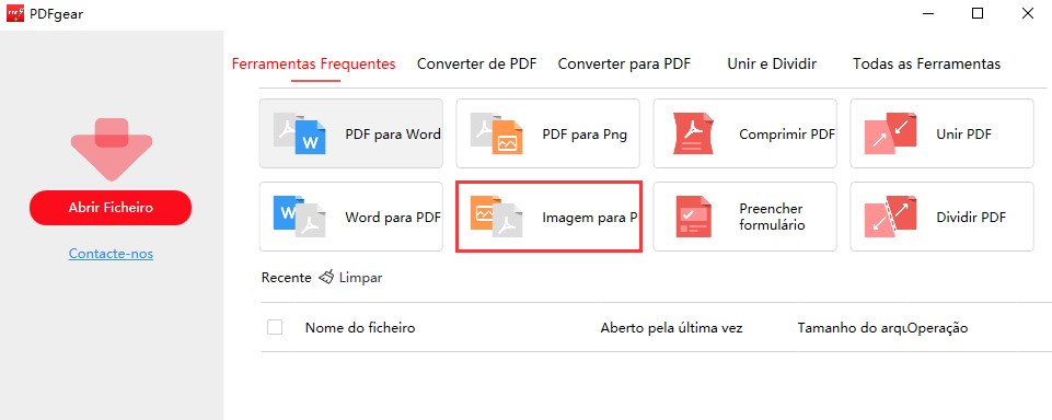 como compilar fotos em pdf