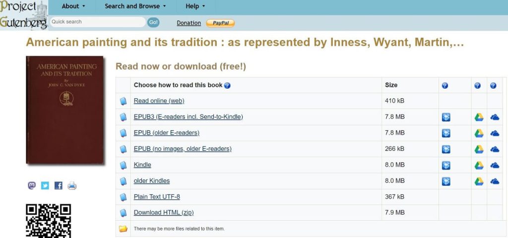 Download eBooks from Project Gutenberg