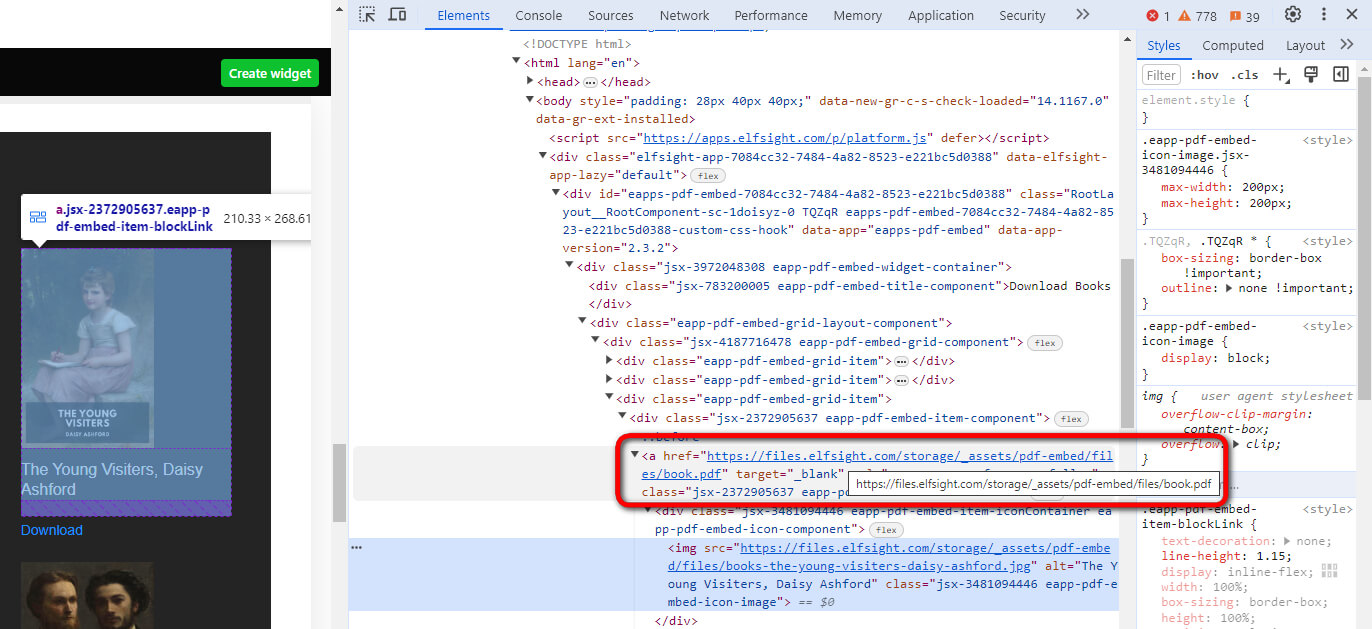 Inspecionar Elemento