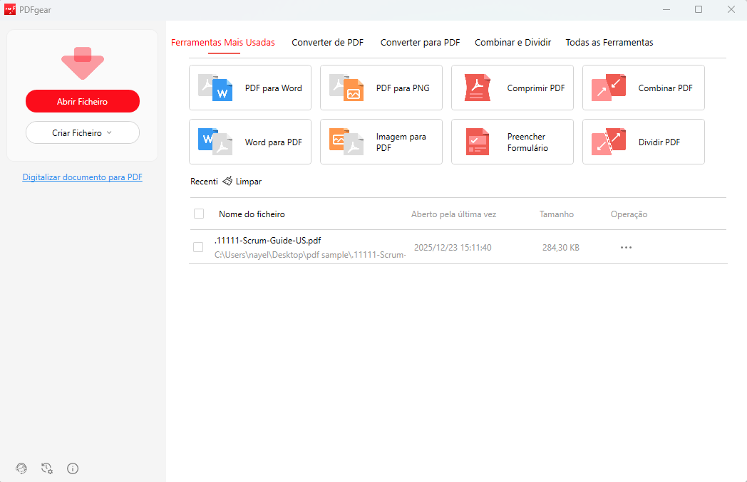 Desenhar em PDF no Windows