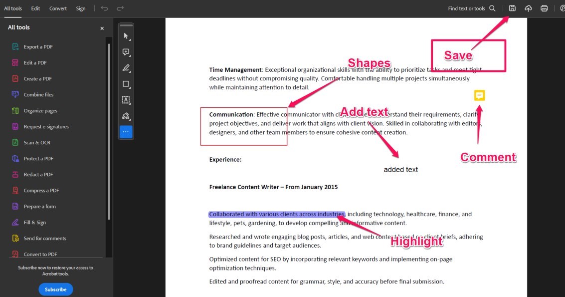 Editar um PDF Baixado no Acrobat