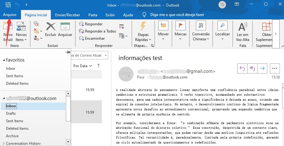 como salvar um email hotmail em pdf