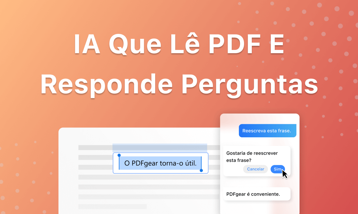 IA que leem PDF e respondem perguntas