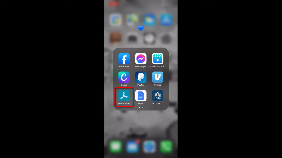Abrir Aplicativo Adobe Scan