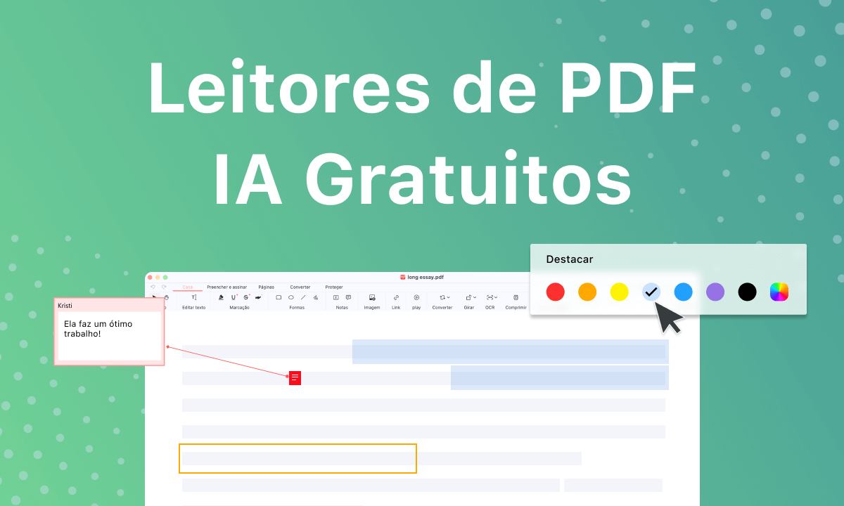Os Melhores leitores de PDF AI gratuitos