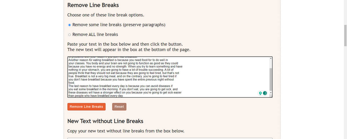 Colar Texto com Quebras de Linha na Caixa