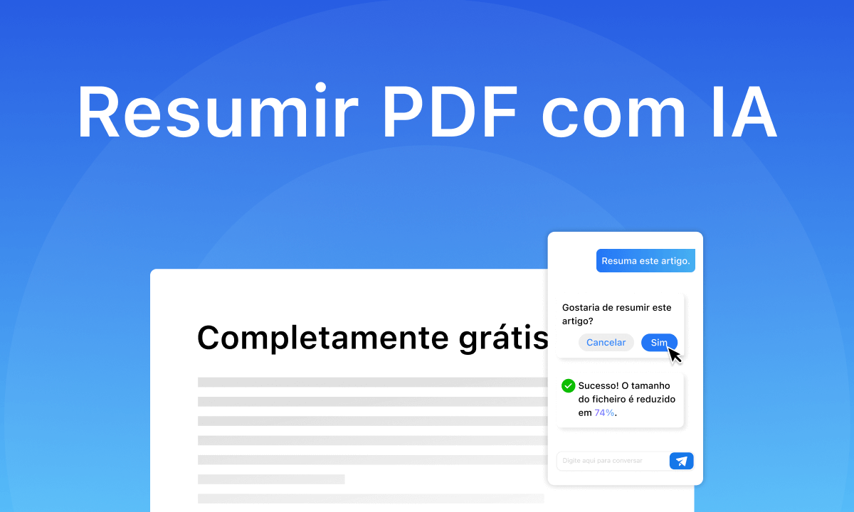 Como resumir PDF com ferramentas de IA
