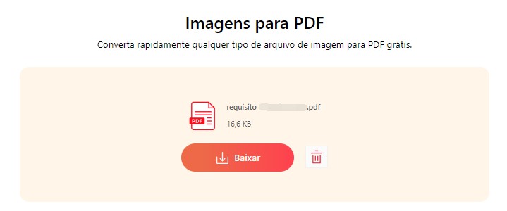 Salvar como PDF online no PDFgear