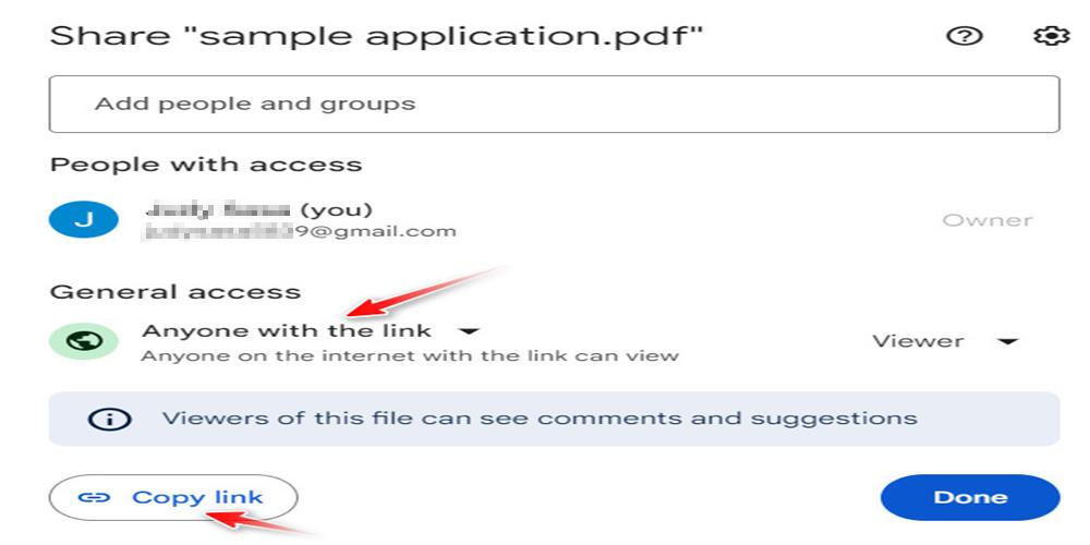 Obter um Link do PDF