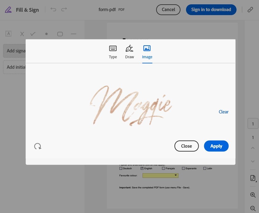 Assinar um PDF Online Usando Acrobat