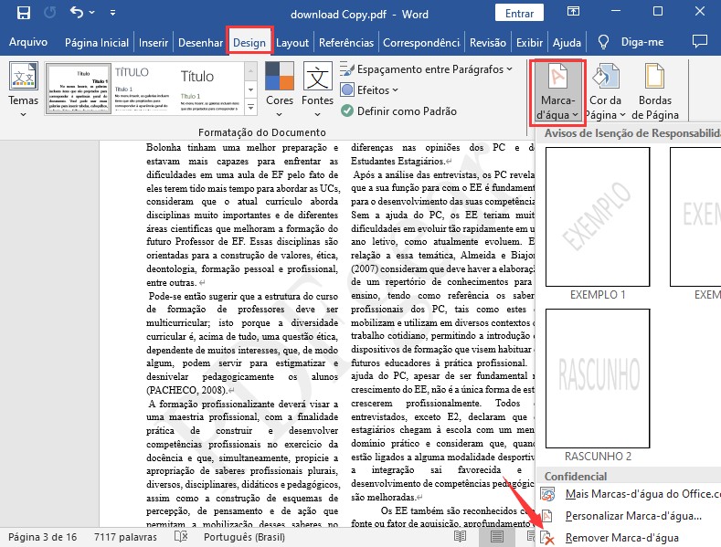 programa para tirar marca dagua de pdf