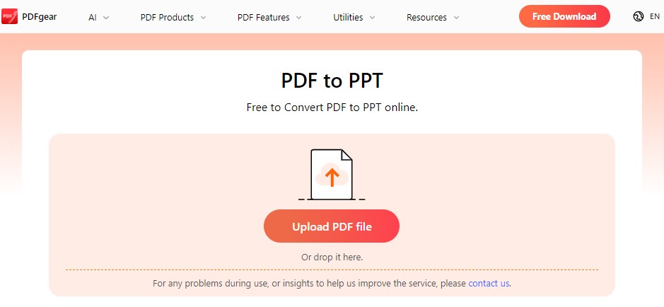 como transformar um pdf em powerpoint