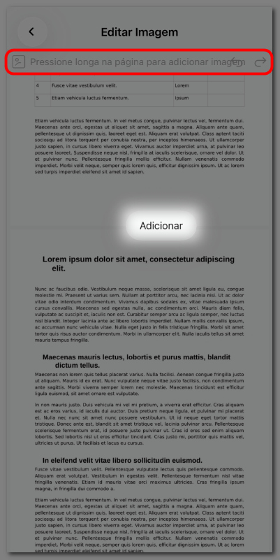 Adicionar imagem ao PDF no iOS