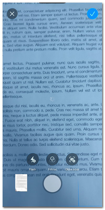 Digitalizar Documento para PDF no iOS