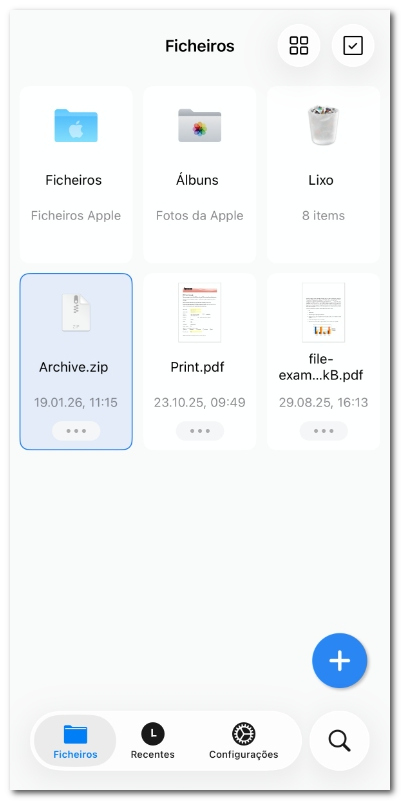 Verificar arquivos zipados no PDFgear
