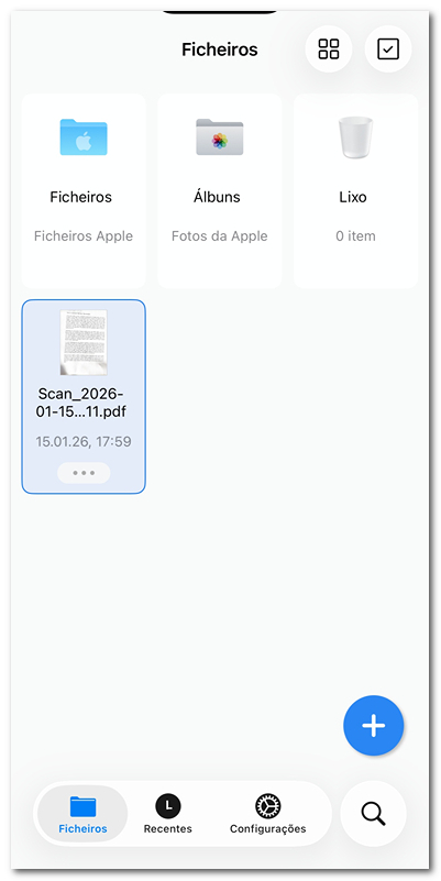 Verificar o PDF Digitalizado