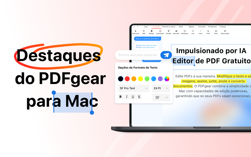Introdução aos principais recursos do PDFgear