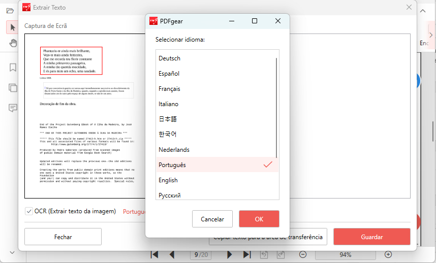 Extrair Texto da Imagem