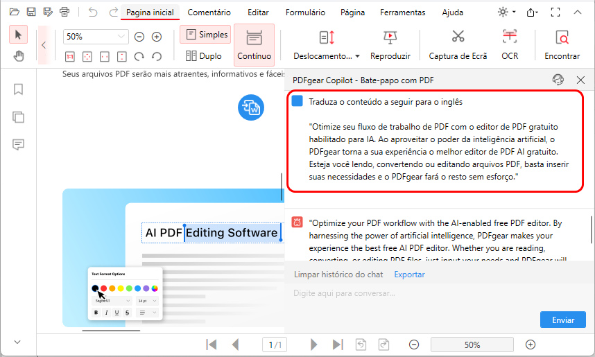 Traduzir PDF