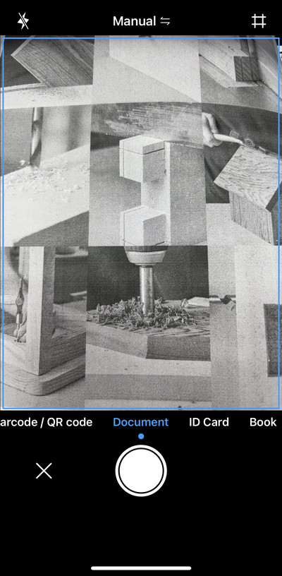Choose Document Mode to Scan